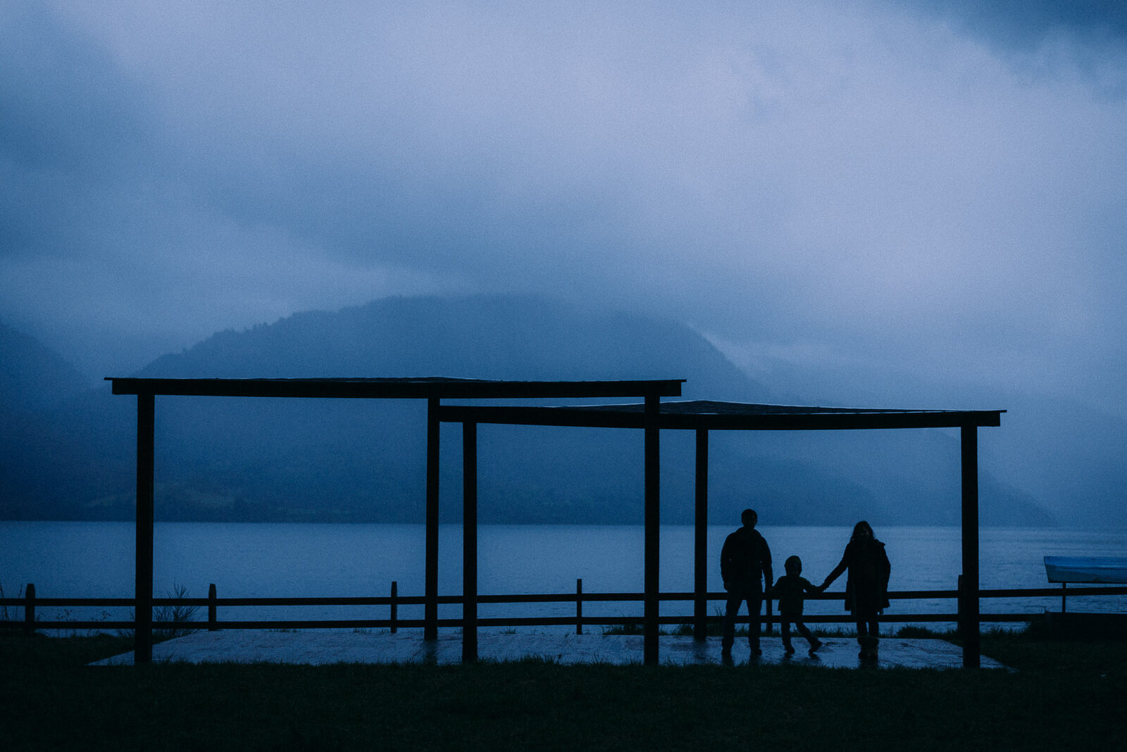 Mery y Julio — Sesión familiar en Panguipulli