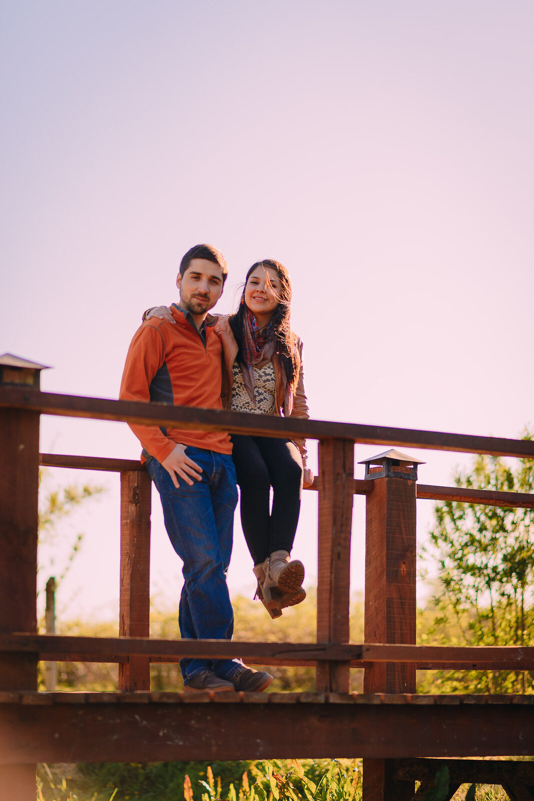 Nailing y Sebastián — Engagement en Metrenco, Temuco