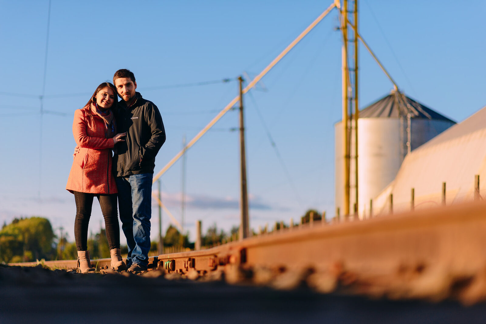Nailing y Sebastián — Engagement en Metrenco, Temuco