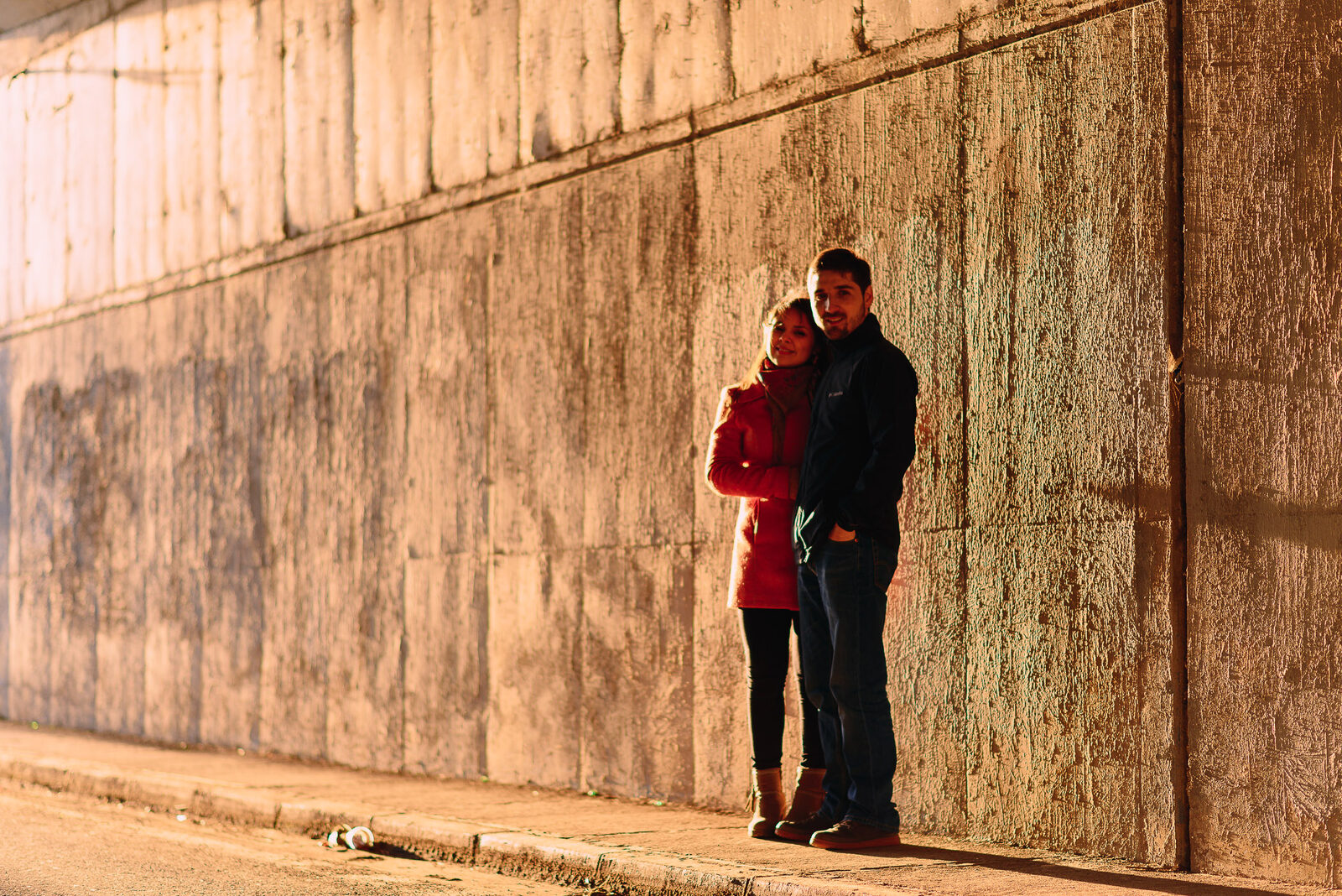 Nailing y Sebastián — Engagement en Metrenco, Temuco