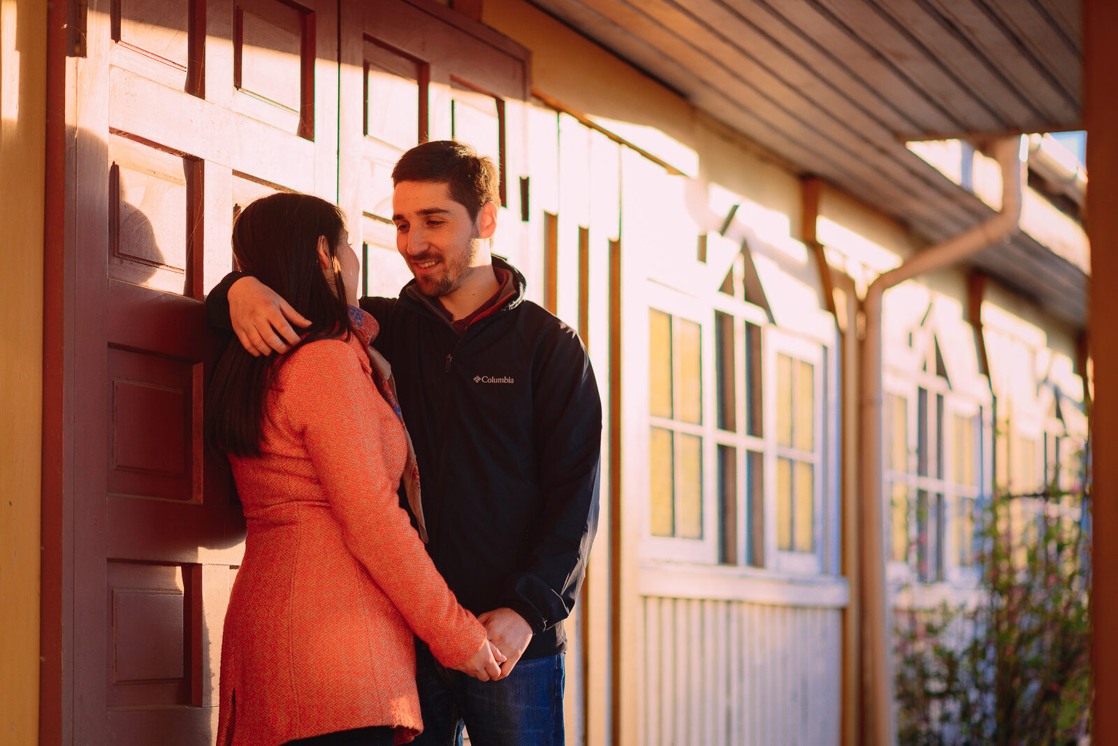 Nailing y Sebastián — Engagement en Metrenco, Temuco