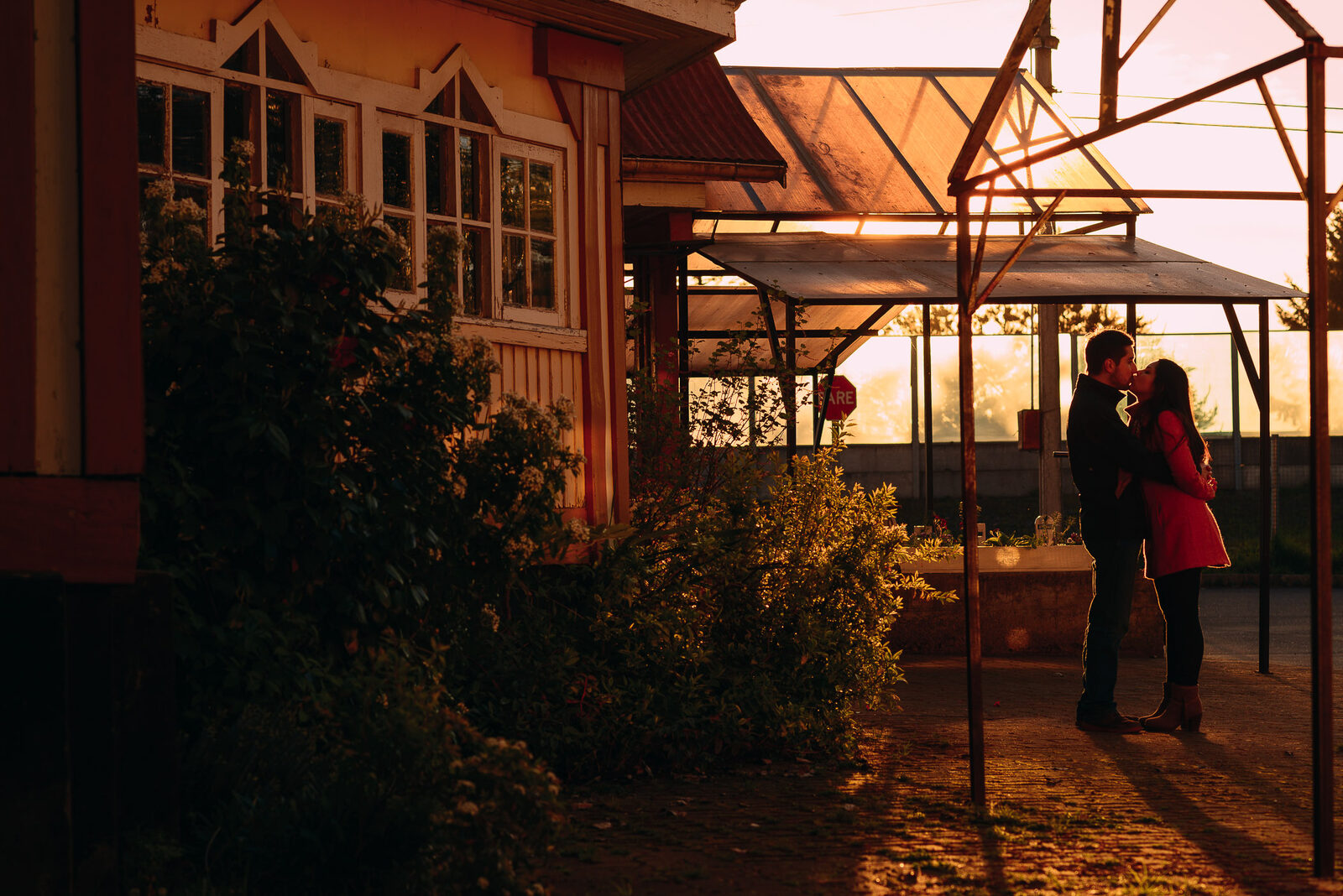 Nailing y Sebastián — Engagement en Metrenco, Temuco