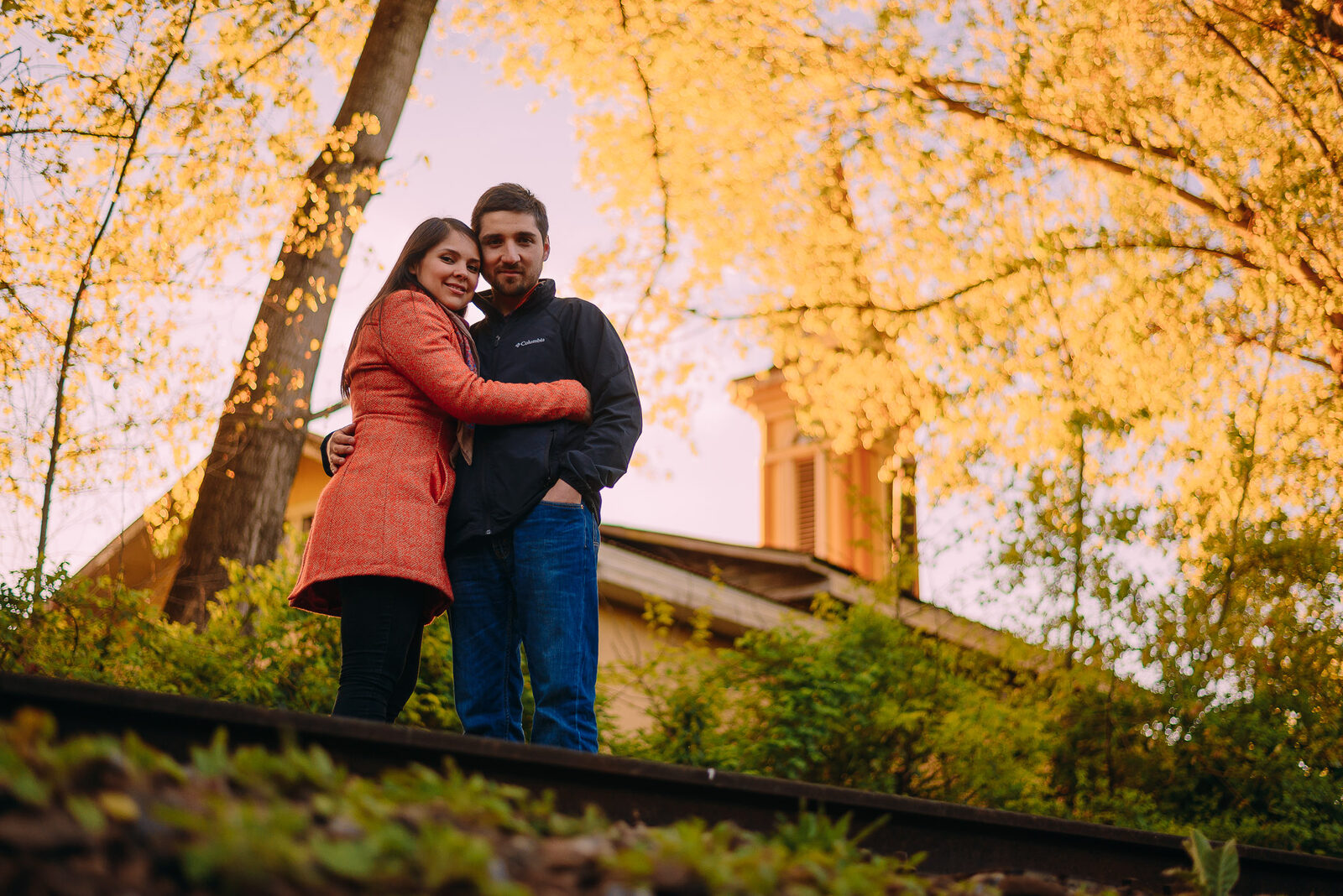 Nailing y Sebastián — Engagement en Metrenco, Temuco