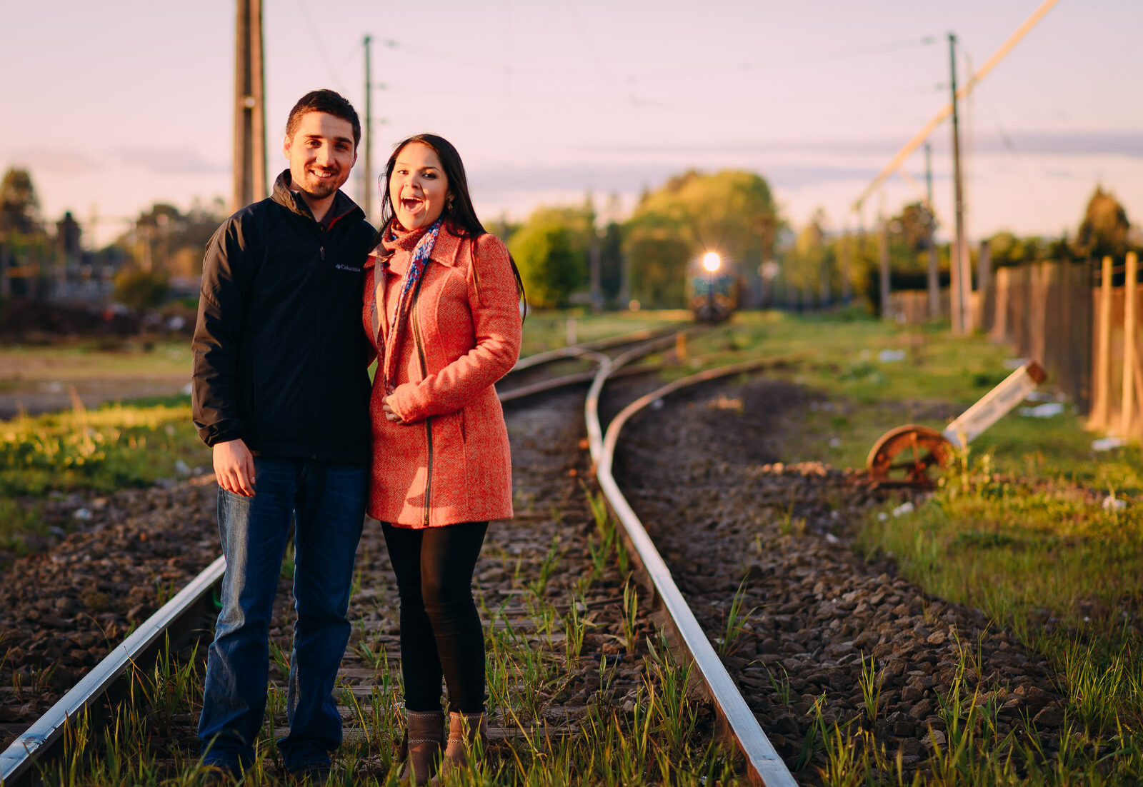Nailing y Sebastián — Engagement en Metrenco, Temuco