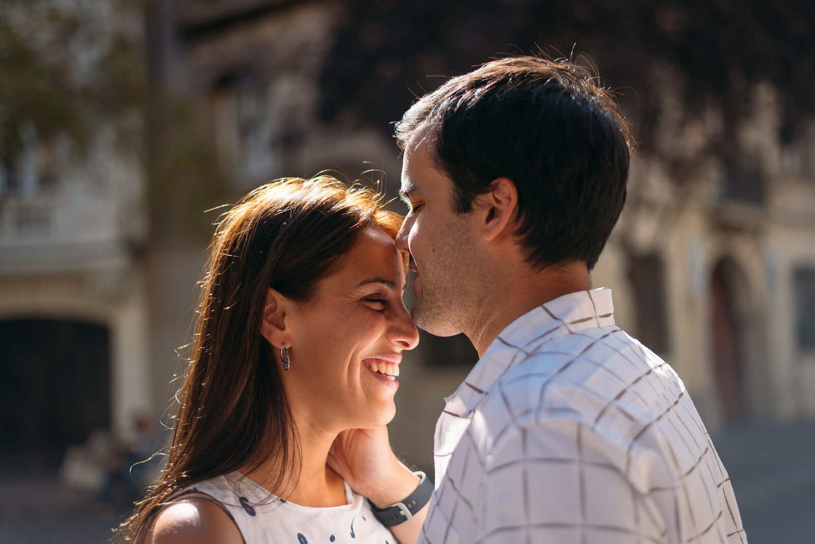 Nicole y José Manuel — Sesión en Barrio París y Londres, Santiago